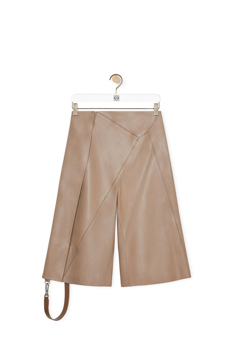 LOEWE Puzzle trousers in nappa Sand/Beige
