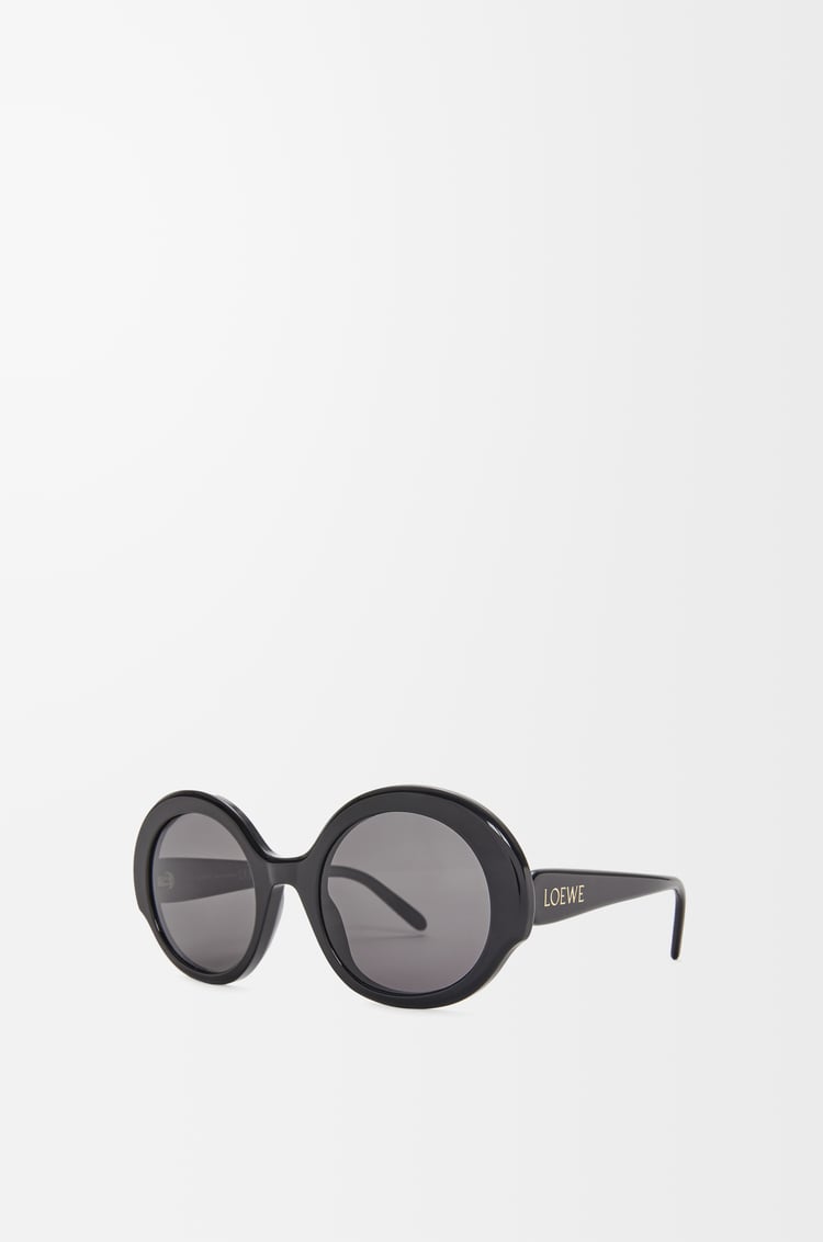 LOEWE Gafas de sol Round Slim Negro