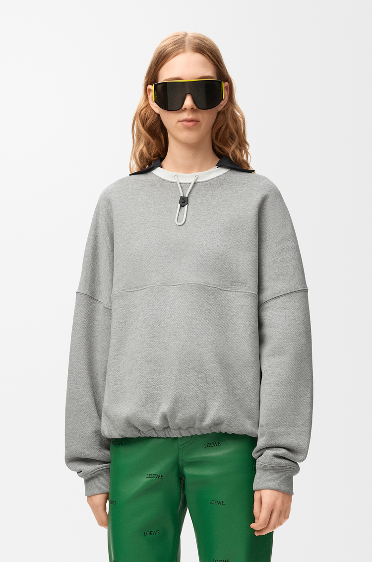 LOEWE スウェットシャツ（コットン） グレーメランジ