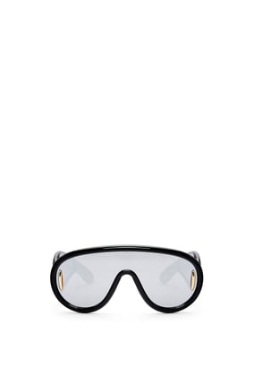 LOEWE Wave mask sunglasses Black