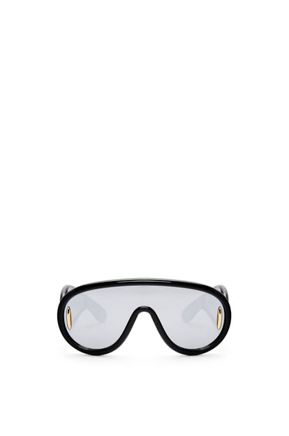 LOEWE Wave mask sunglasses Black