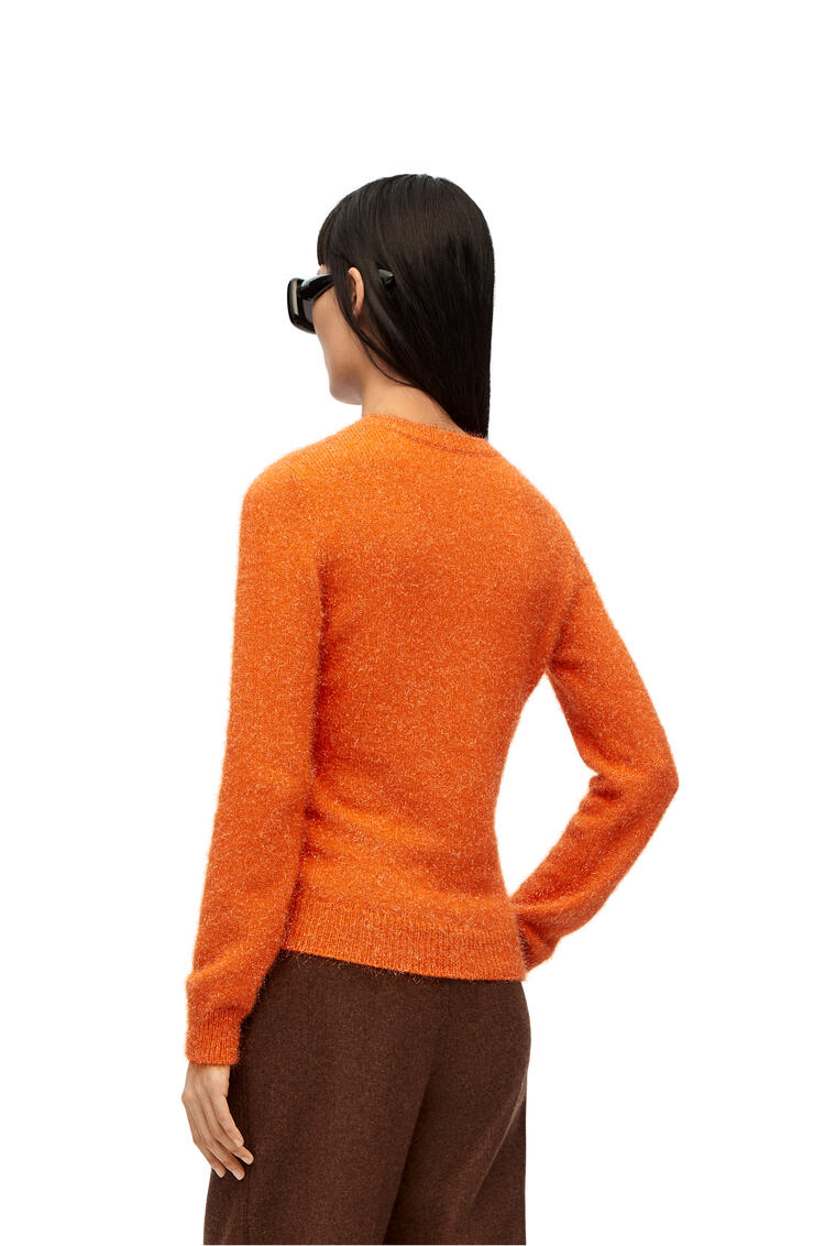 LOEWE Sparkle sweater in viscose Orange