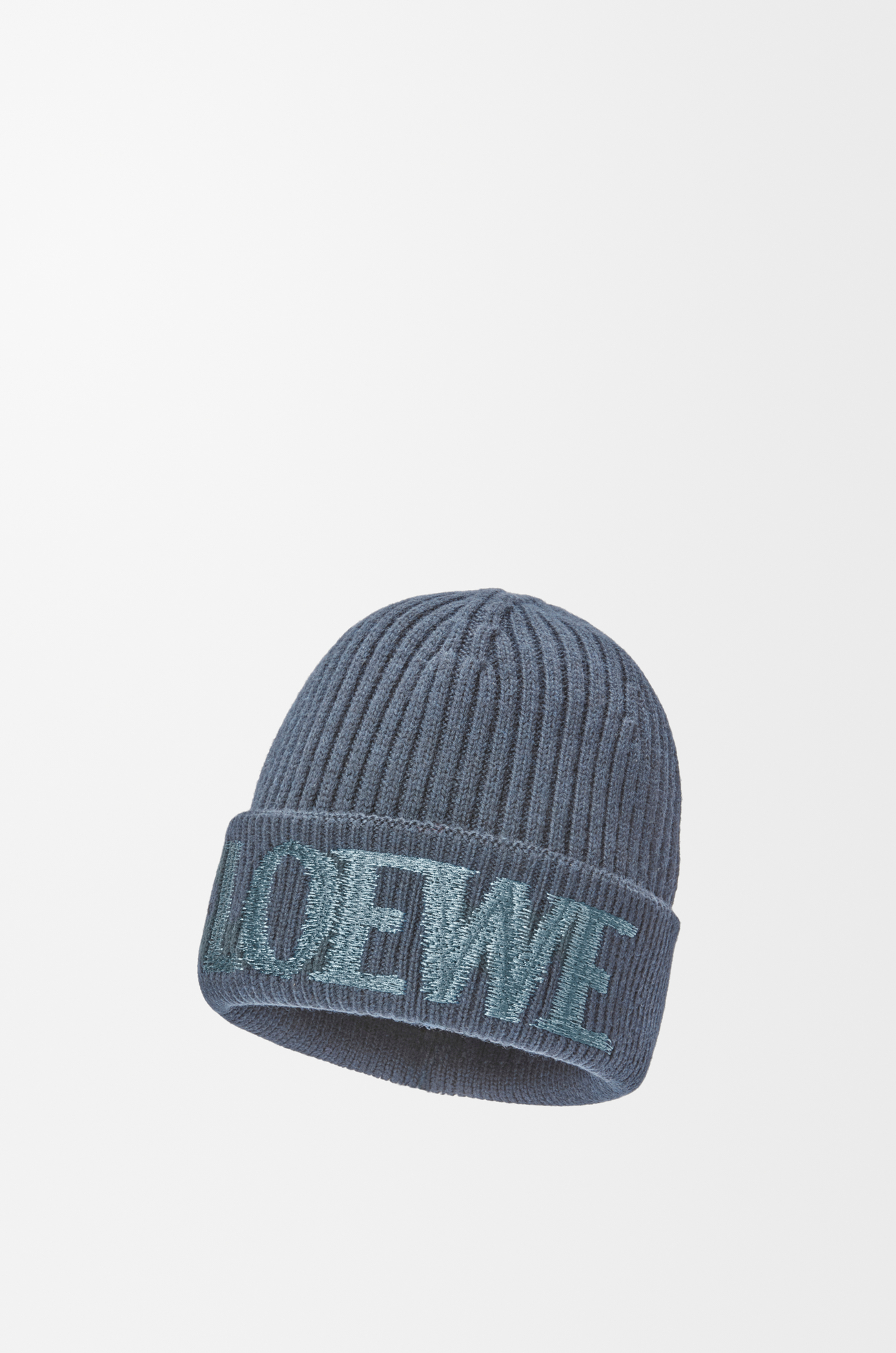 LOEWE LOEWE beanie in wool Grey Blue