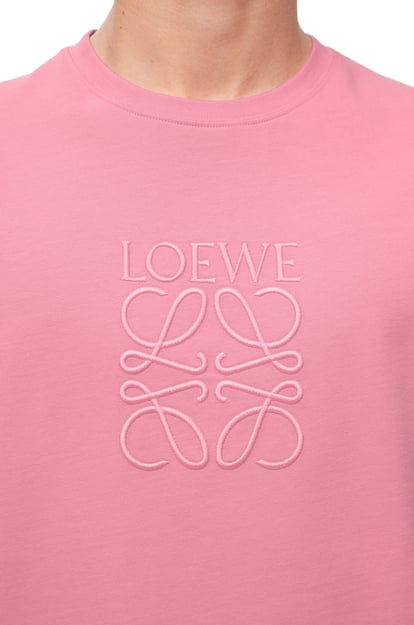 LOEWE T-shirt in cotone vestibilità regular CARAMELLA plp_rd