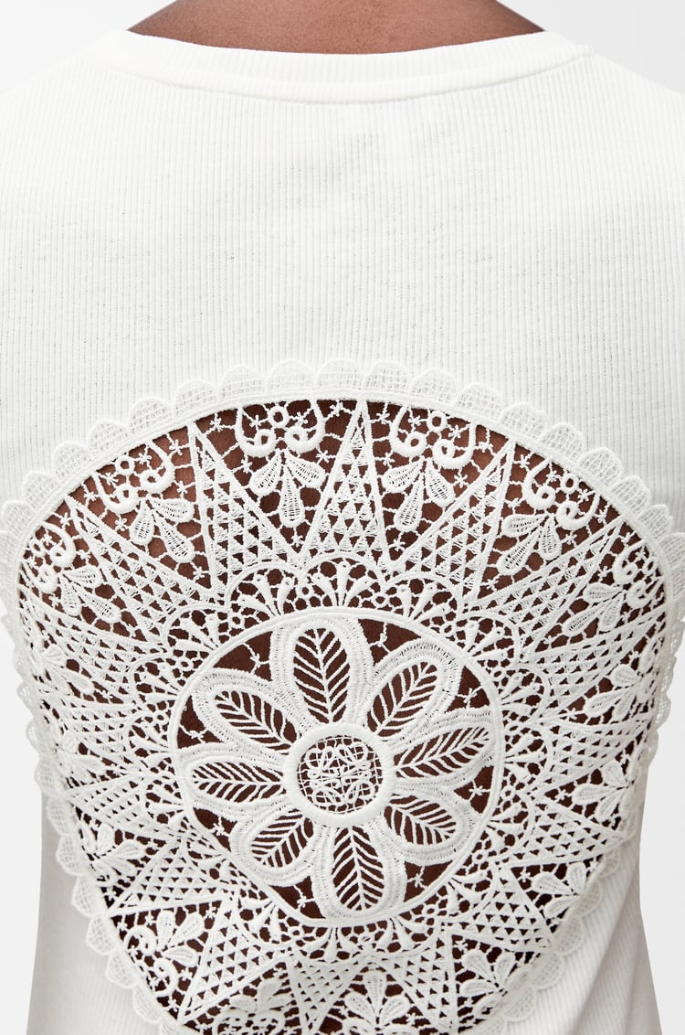 LOEWE Tank top in cotton White