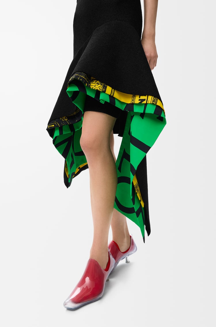 LOEWE Abito in misto viscosa Nero