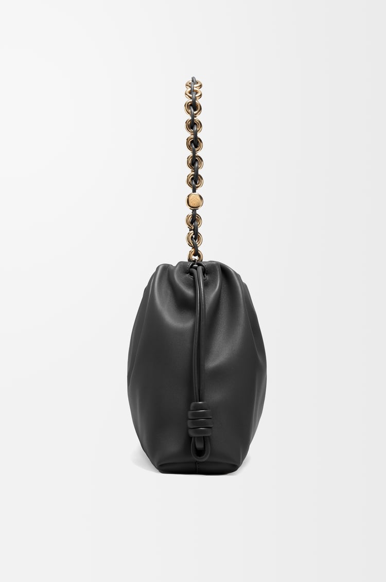 LOEWE 大号柔软纳帕羊皮革 Flamenco Purse 手袋 黑色