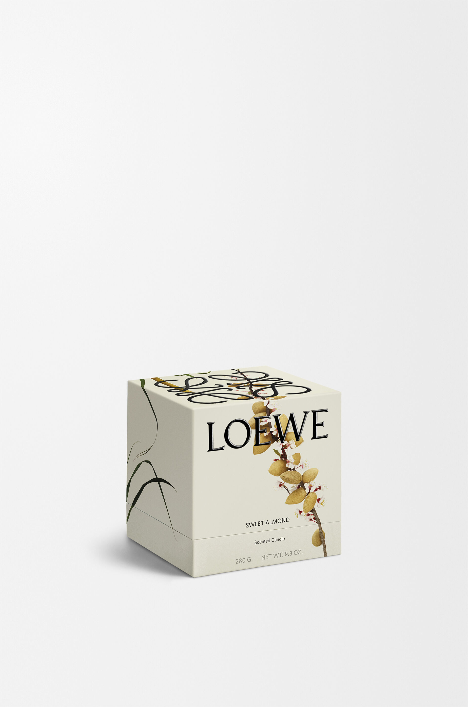 スイートアーモンド フレグランスキャンドル ミディ レッド - LOEWE