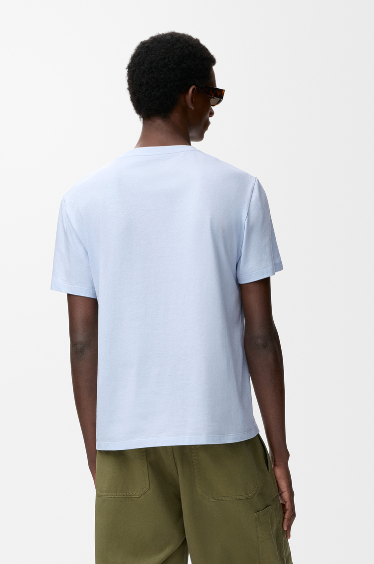 LOEWE Relaxed fit T-shirt in cotton Light Blue