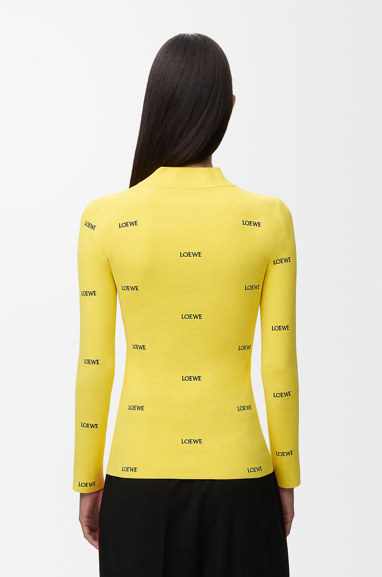 LOEWE トップス（レーヨンブレンド） イエロー