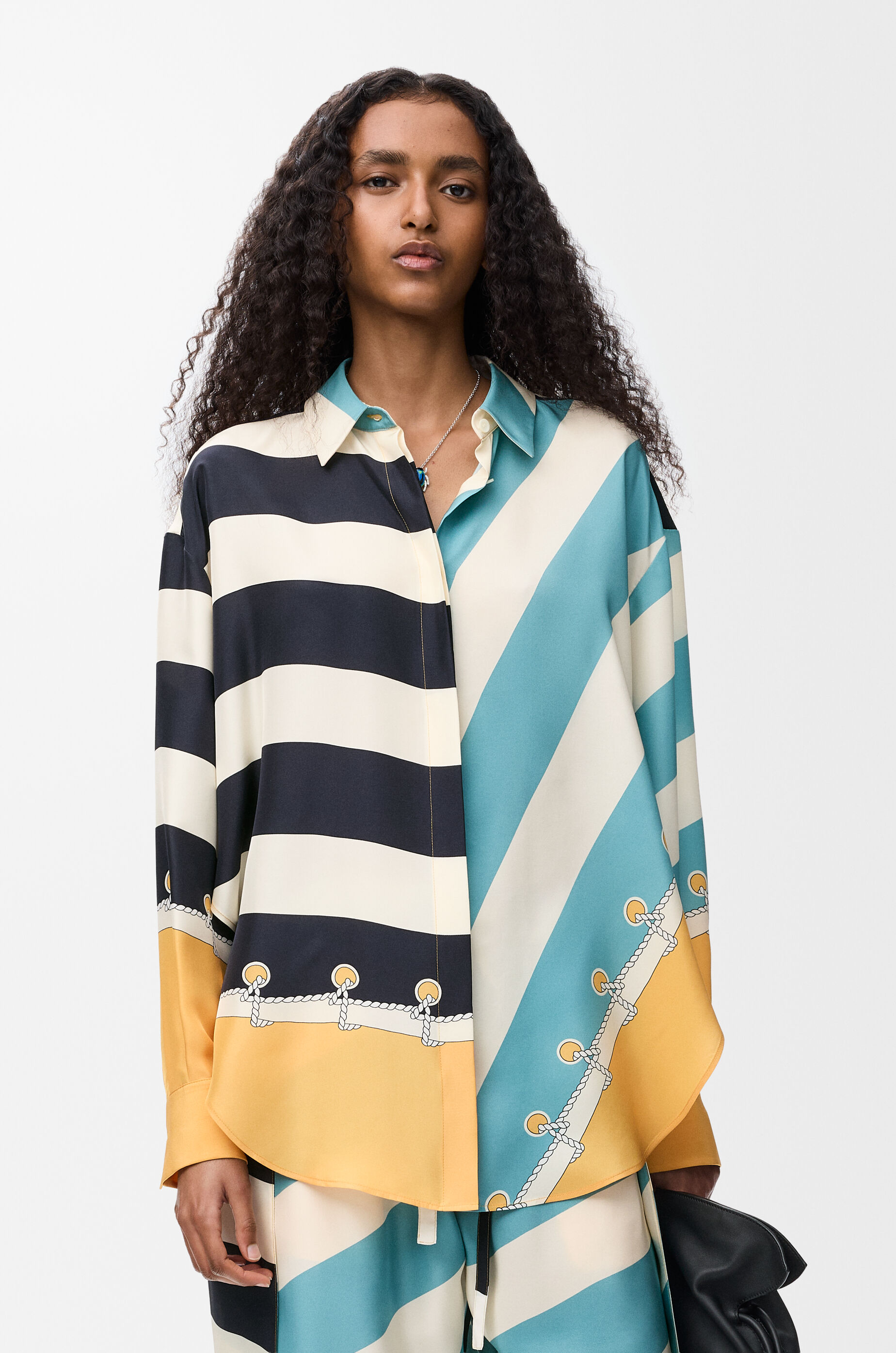 シャツ（シルク） オレンジ - LOEWE Japan official website