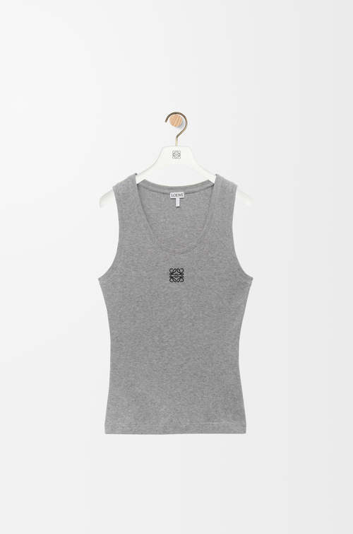 アナグラム タンクトップ（コットン） グレーメランジ - LOEWE