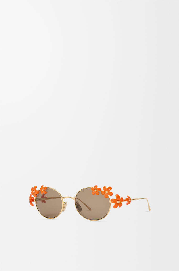 LOEWE Daisy Field sunglasses Orange