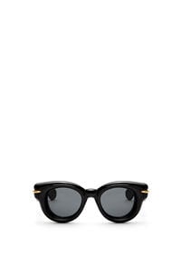 LOEWE Gafas de sol Inflated en nailon Negro Brillante