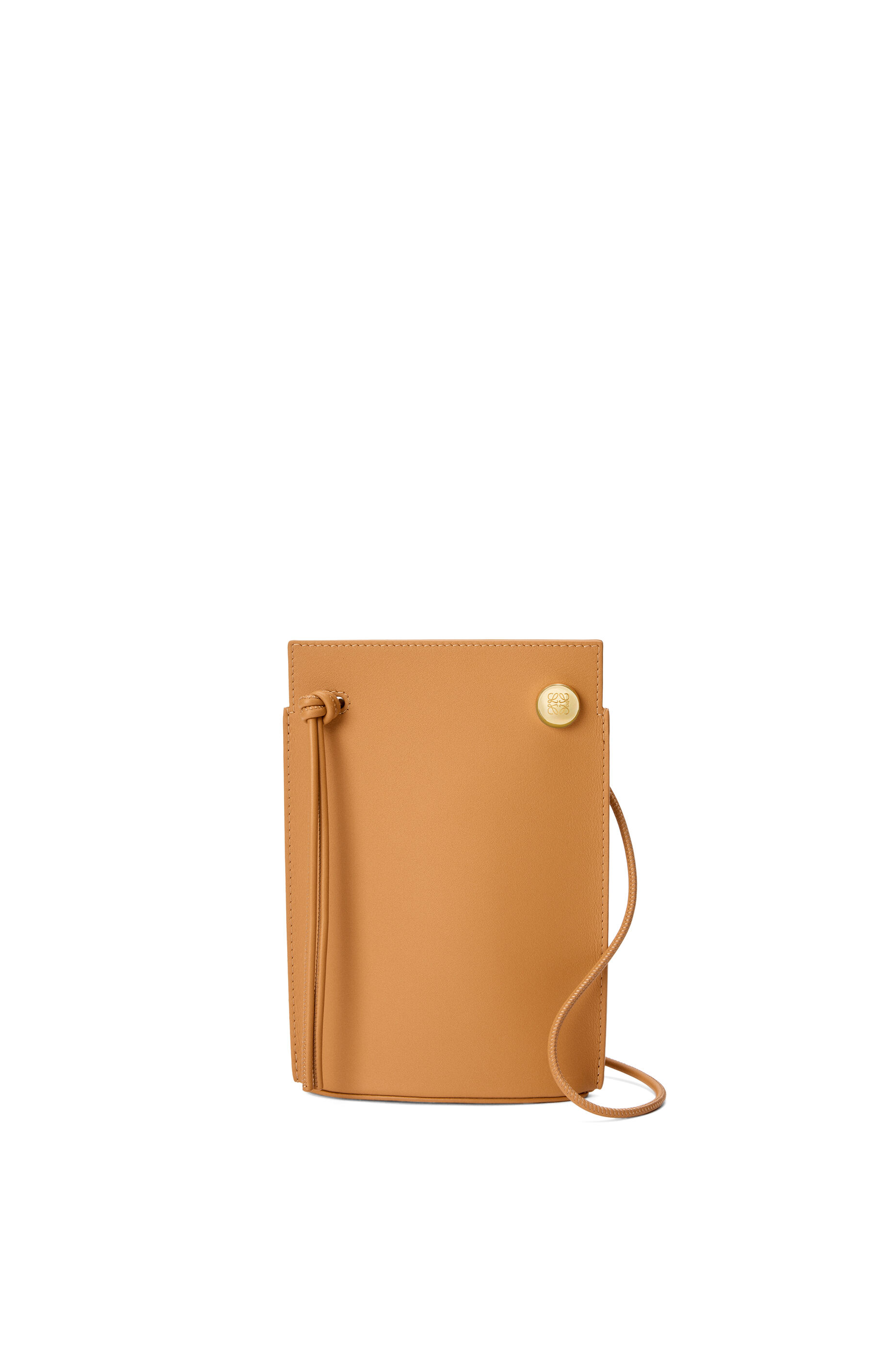 ペブル ダイス ポケット（クラシックカーフ） ウォームデザート - LOEWE