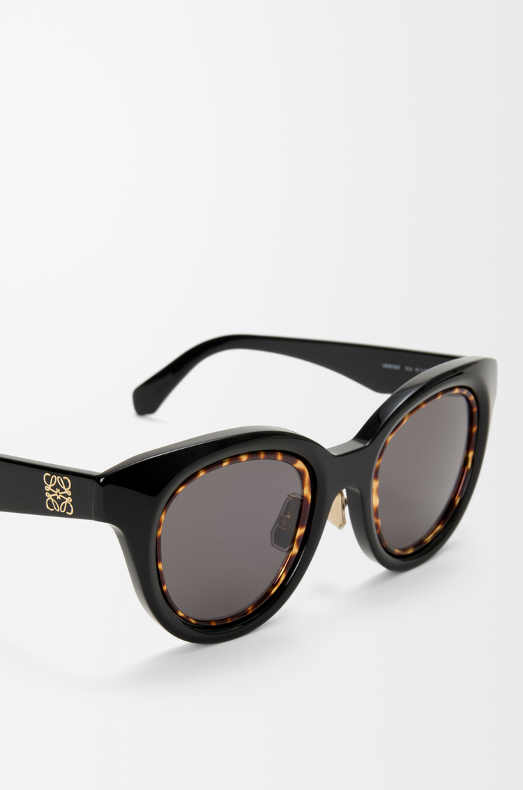LOEWE Mini Anagram Butterfly sunglasses Black