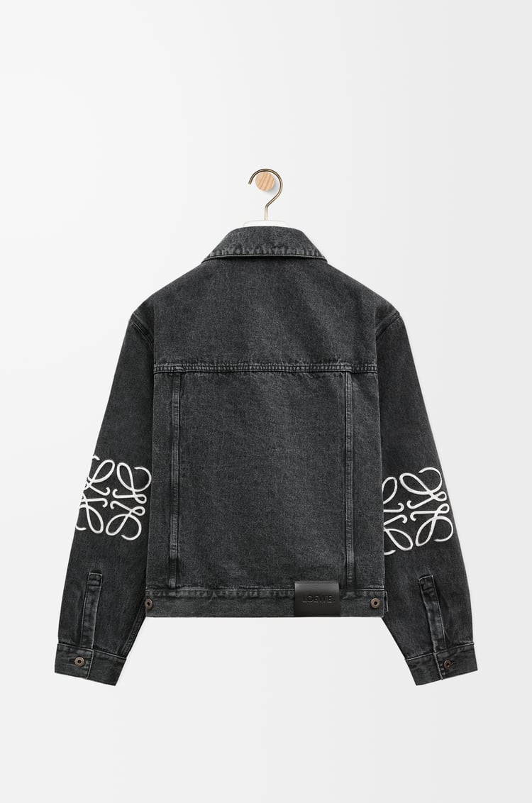 LOEWE Anagram jacket in denim Black
