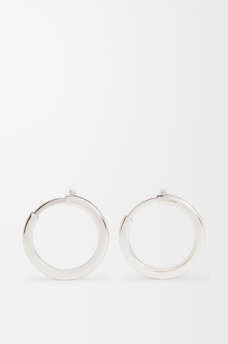 LOEWE Metallic rings for strap Palladium