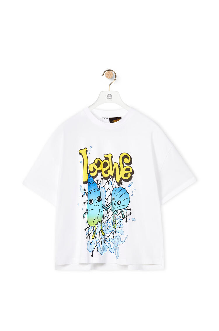 LOEWE LOEWE shell T-shirt in cotton White pdp_rd