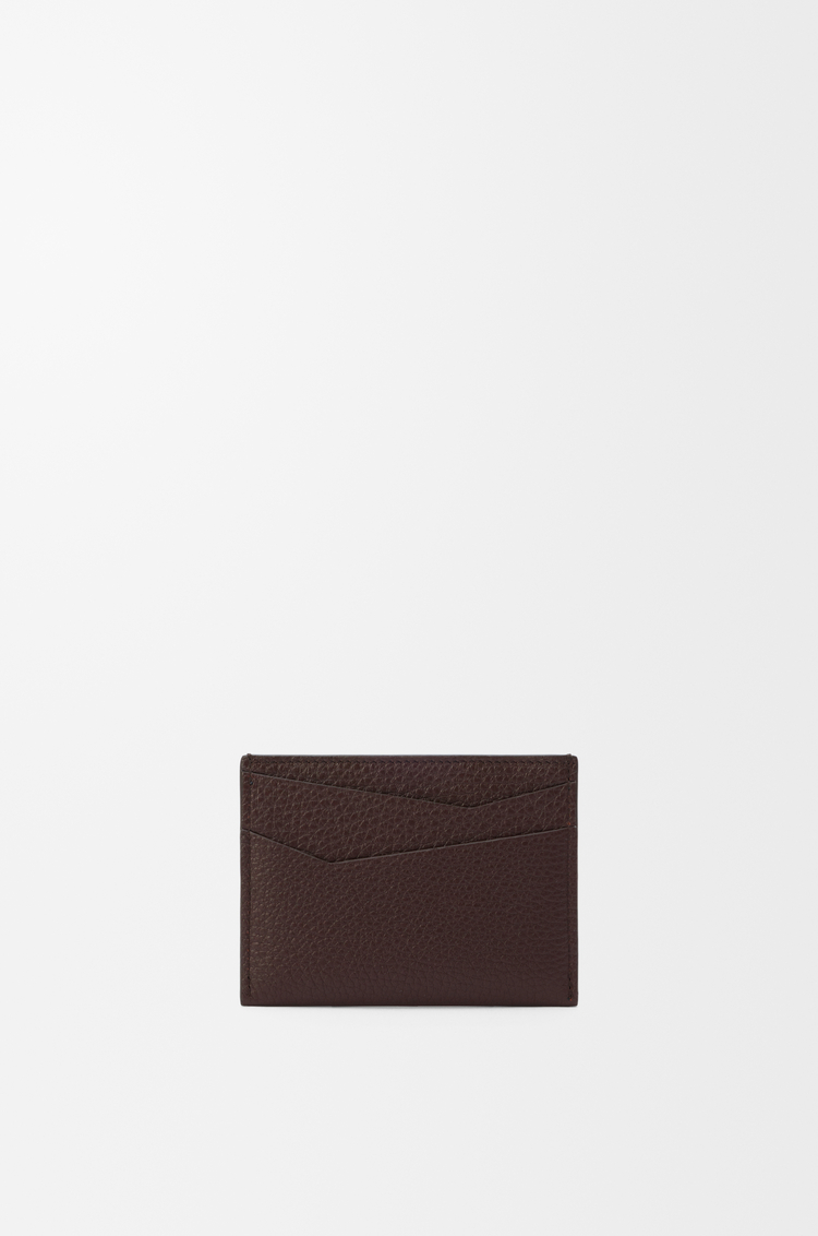 LOEWE パズル プレーン カードホルダー（サプルグレインカーフ） チョコレート