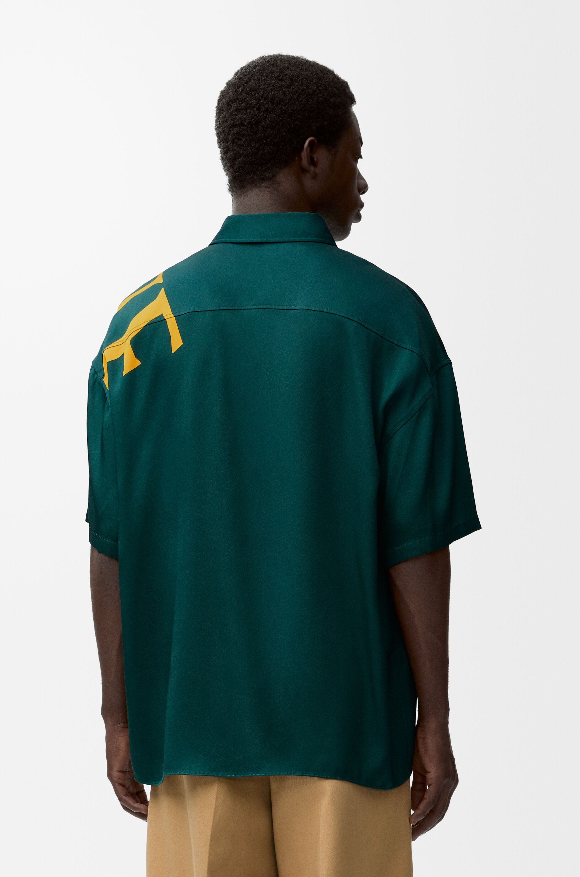 Polo in cotton Green - LOEWE