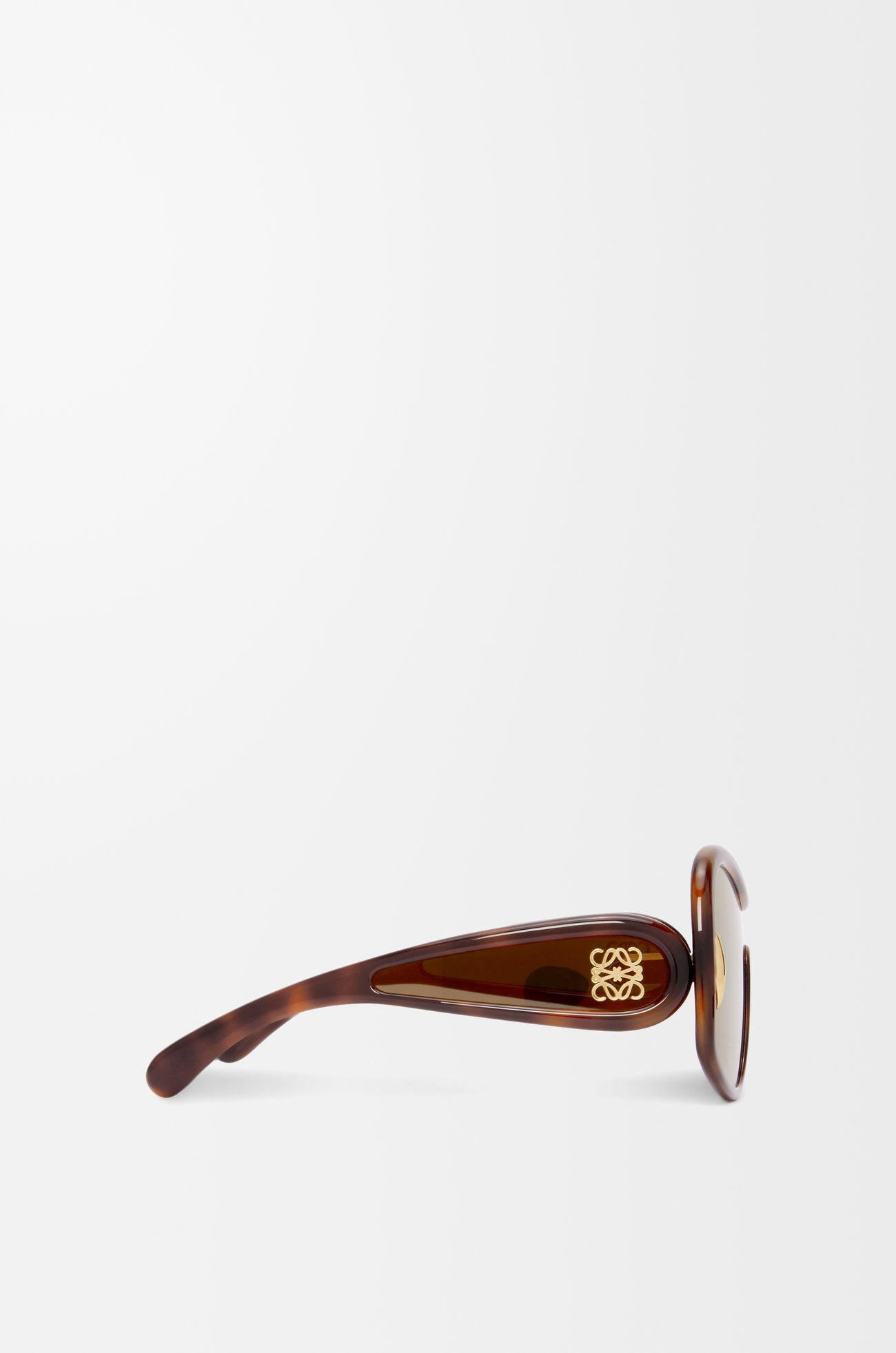 LOEWE Square Mask sunglasses Dark Havana