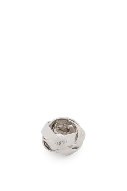 LOEWE Chunky Nest ring in sterling silver 銀色