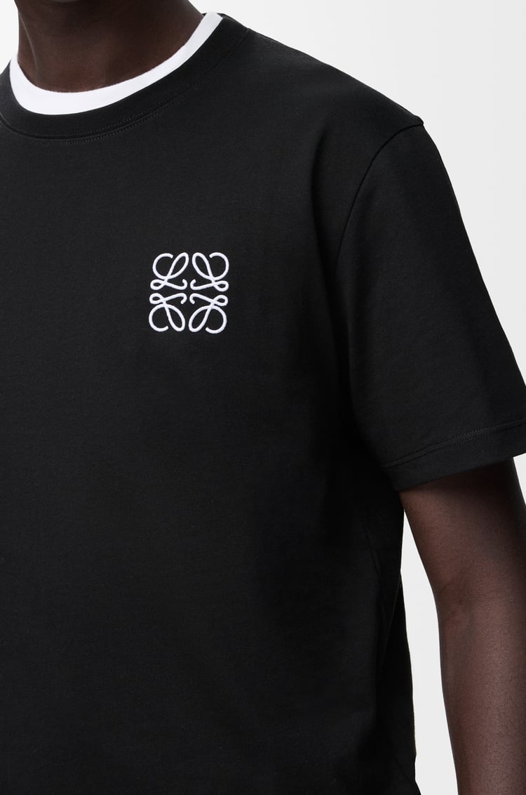 LOEWE Regular fit T-shirt in cotton Black