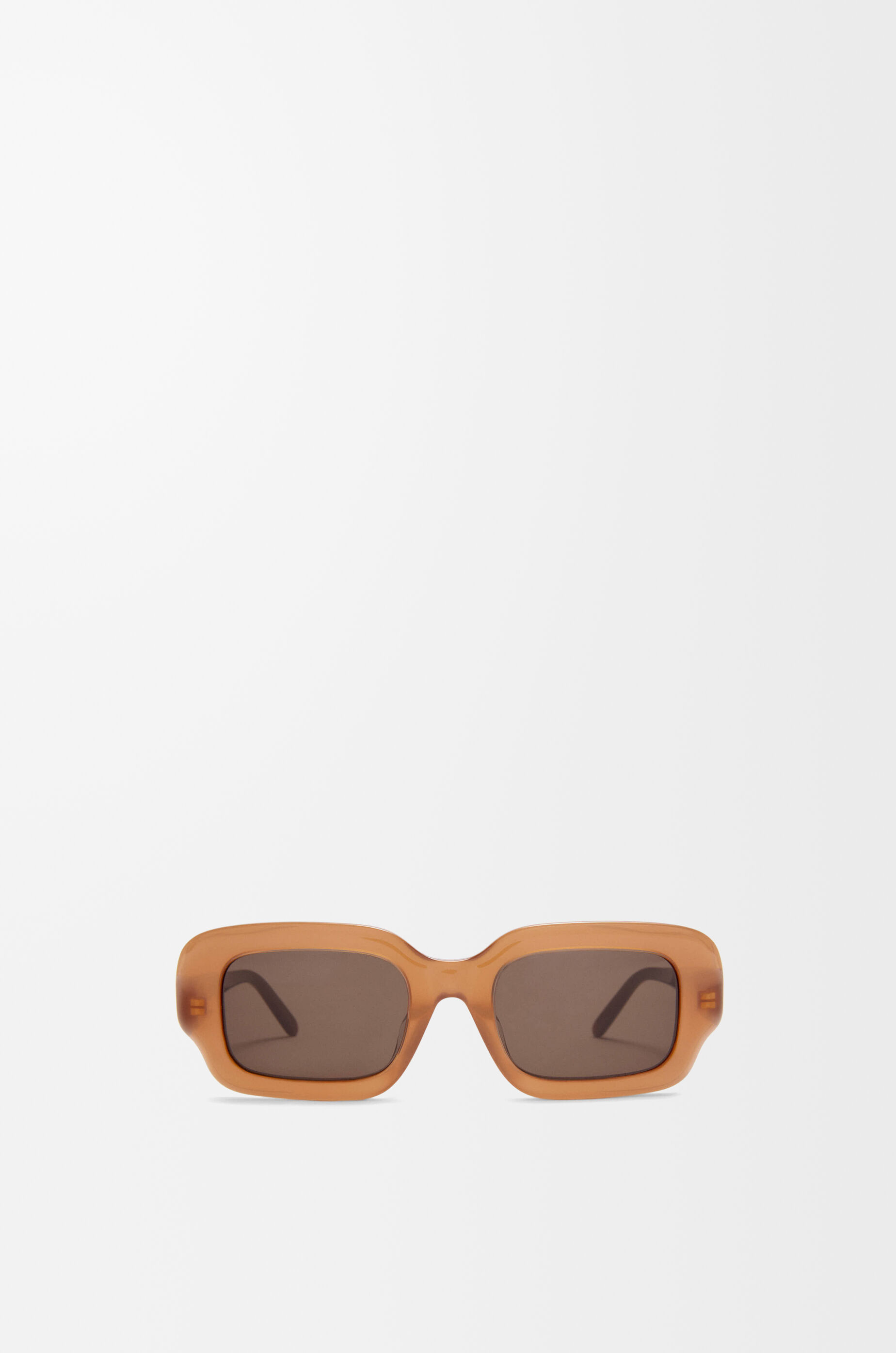 Rectangular Slim sunglasses Brown - LOEWE