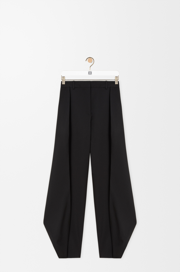 LOEWE 트라우저 - 울 블랙