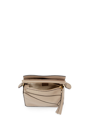 LOEWE Mini Puzzle bag in soft grained calfskin Sand plp_rd