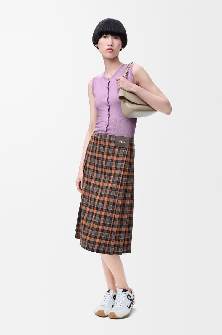 LOEWE ベスト（カシミヤ&シルク） ライラック