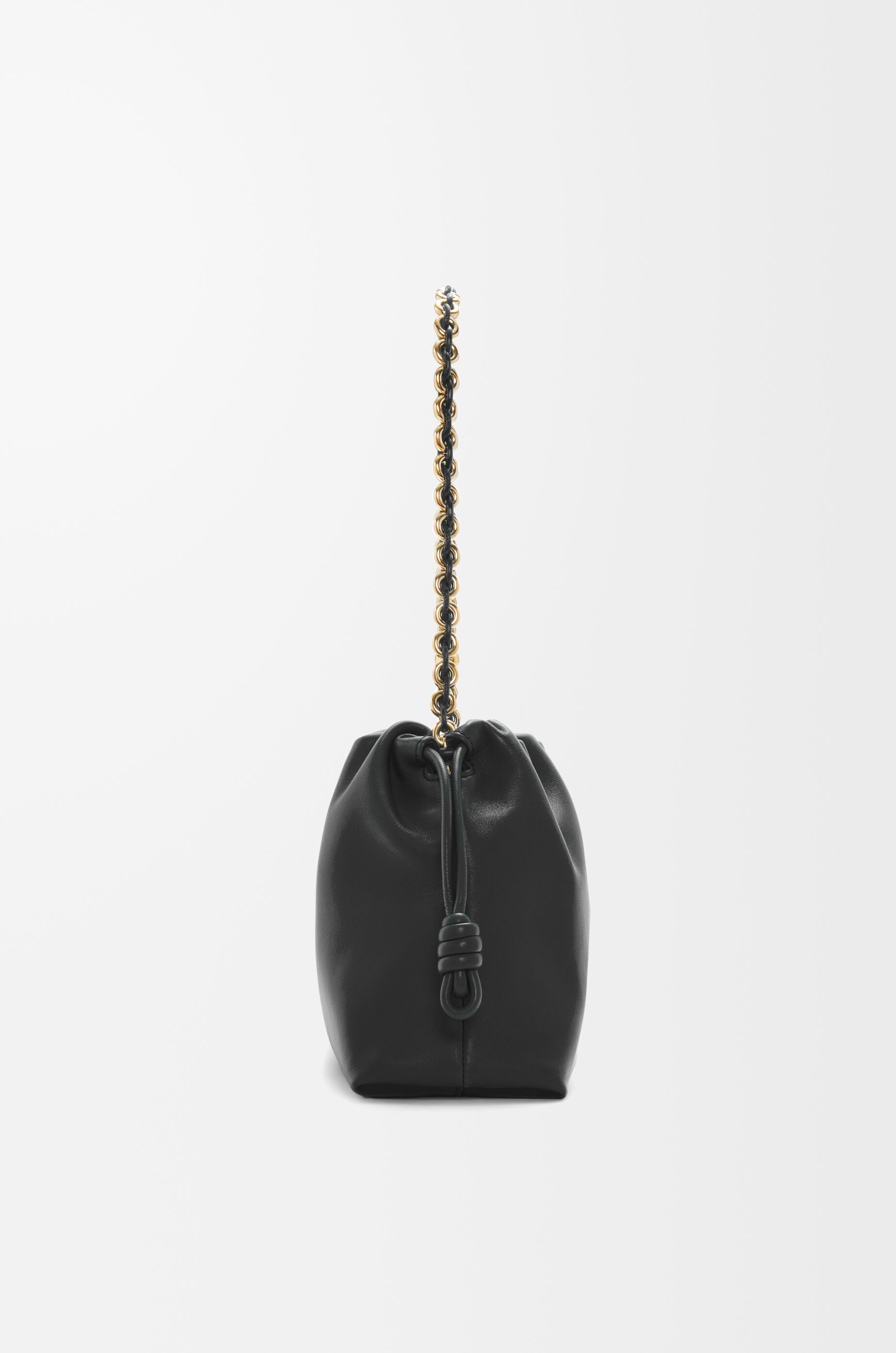 LOEWE Bolso Flamenco purse mediano en piel napa de cordero suave Negro