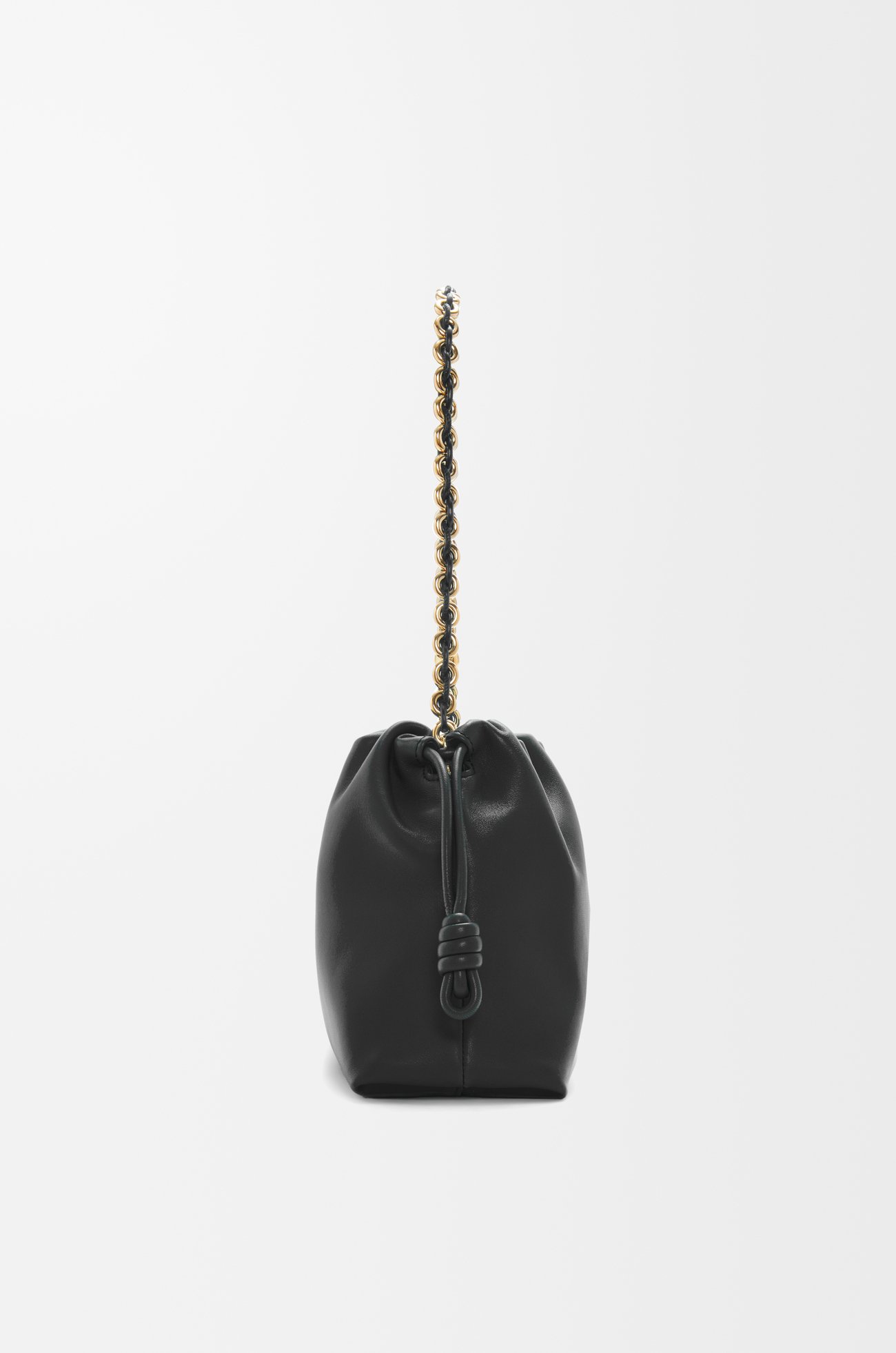 LOEWE Medium Flamenco purse in mellow nappa lambskin Black plp_rd