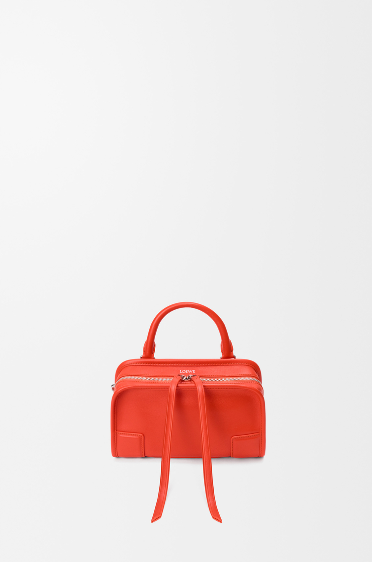 LOEWE Bolso Amazona 180 mini en piel de ternera suave Naranja Amanecer