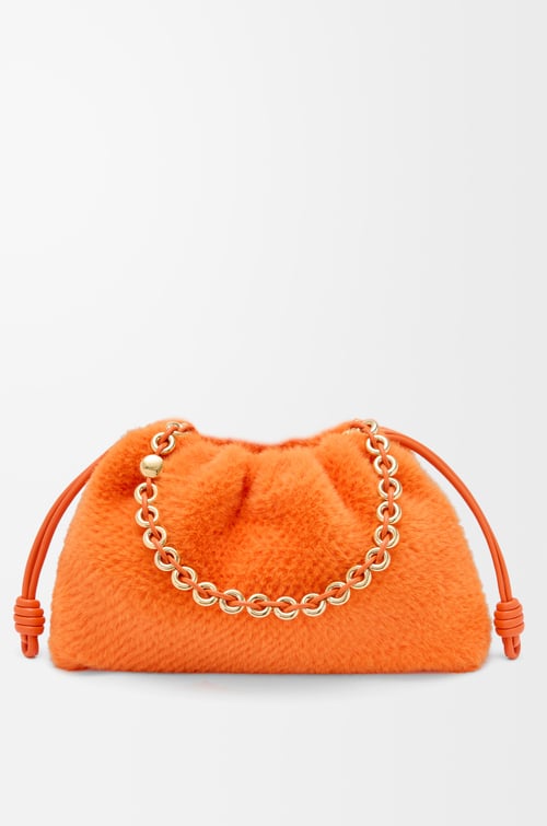 LOEWE Bolso Flamenco Purse grande en punto Naranja Vivo plp_rd