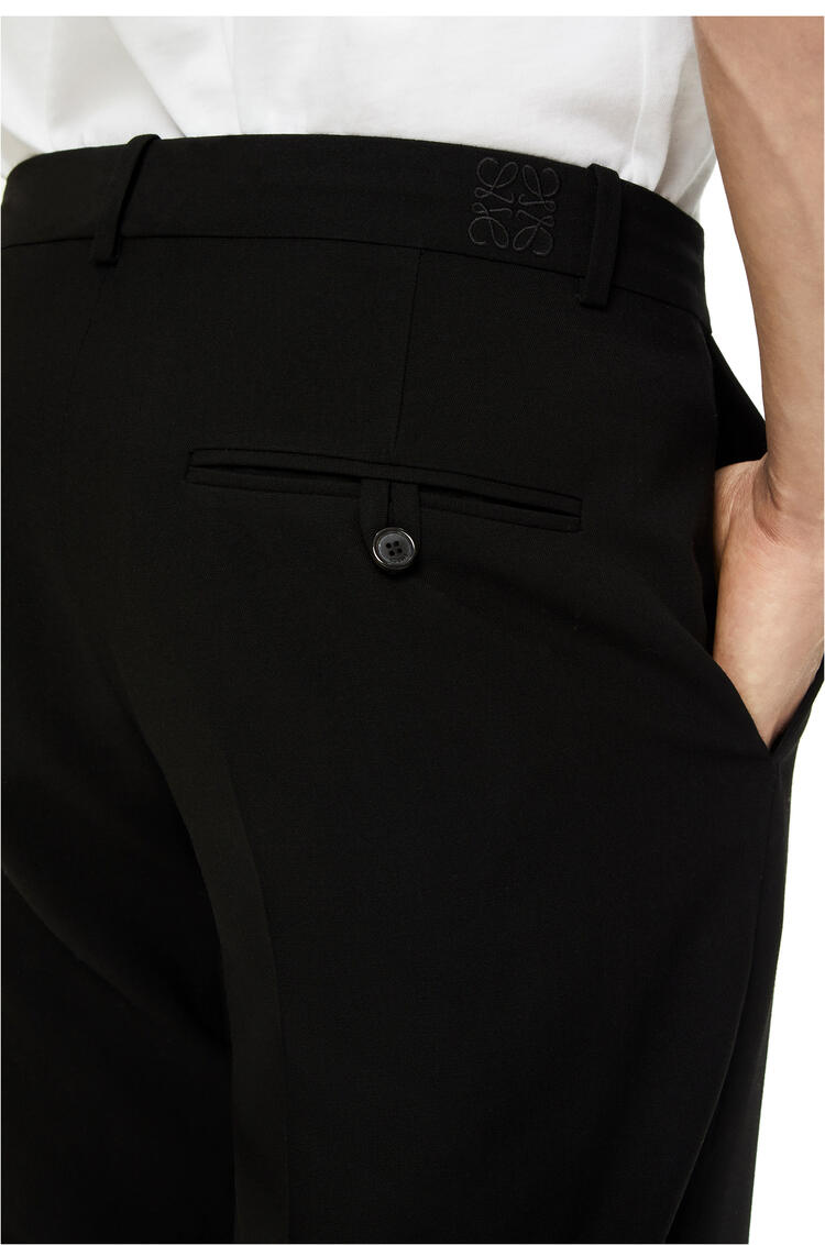 LOEWE Tailored trousers in wool Black
