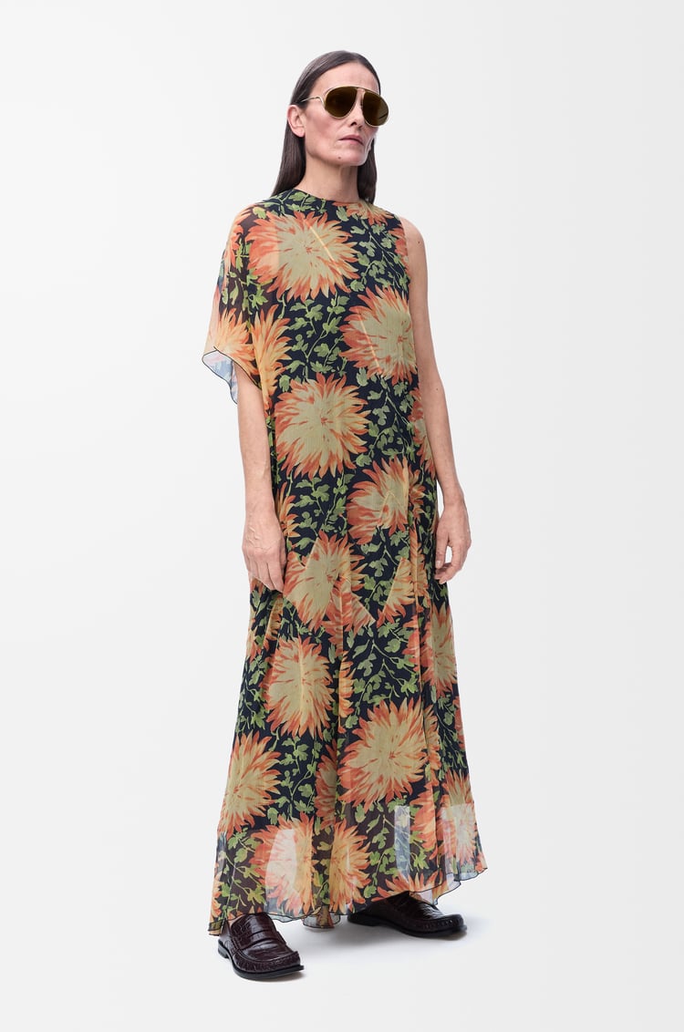 LOEWE Dress in silk Multicolor