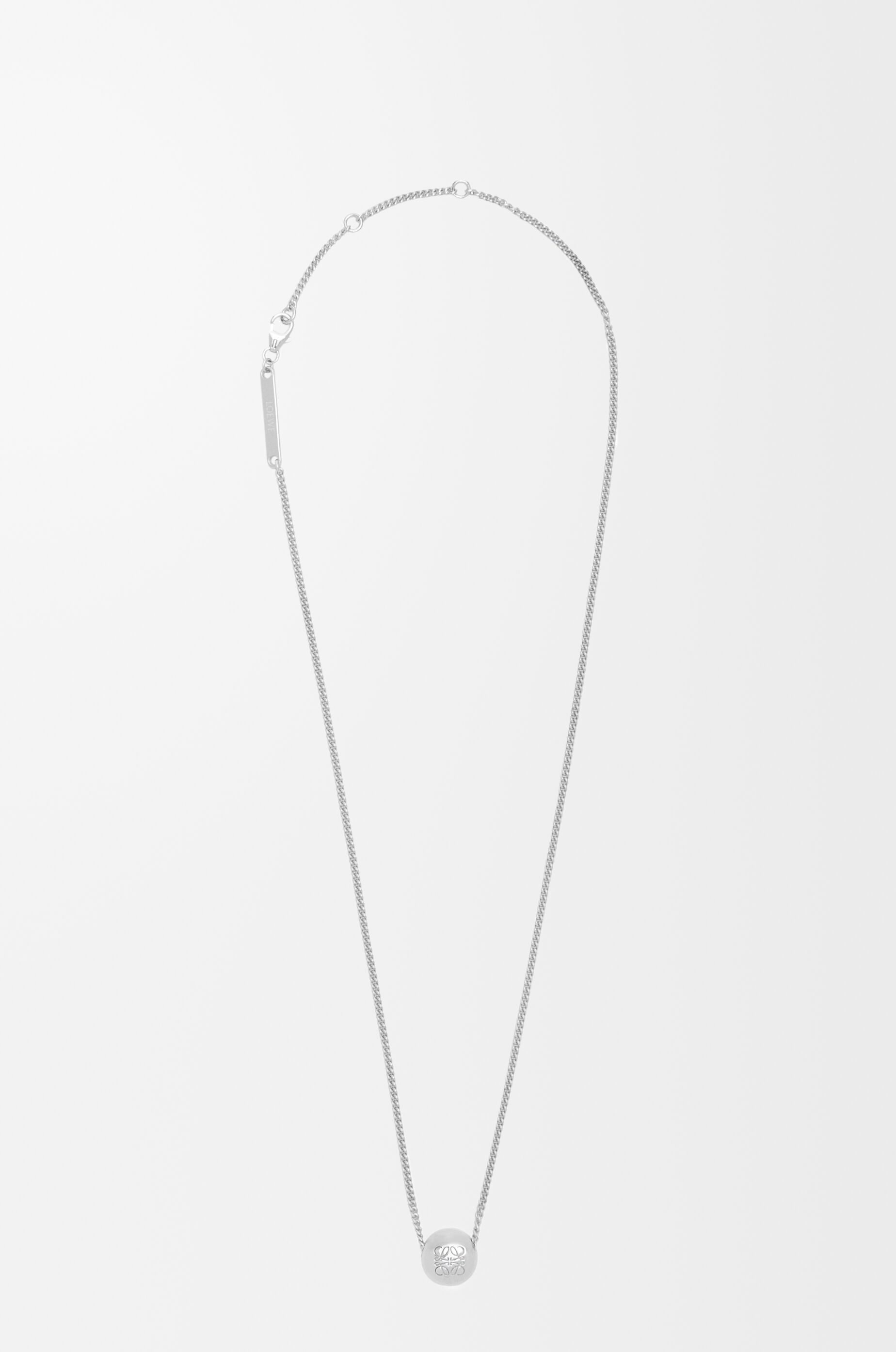 全日本送料無料 ペブル LOEWE - シルバー ネックレス（スターリングシルバー） アクセサリー