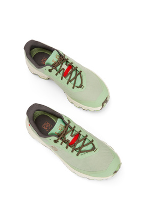 LOEWE Cloudventure running shoe in nylon Pale Green