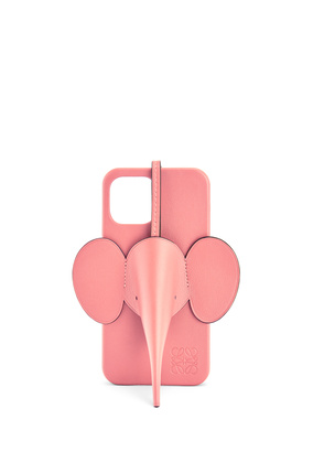 LOEWE Elephant phone cover in calfskin for iPhone 12 Pro Max Candy plp_rd