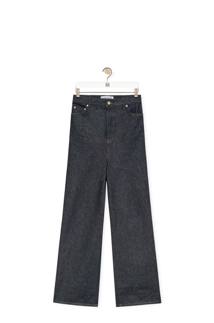 LOEWE Hochgeschnittene Jeans aus Denim Reiner Denim