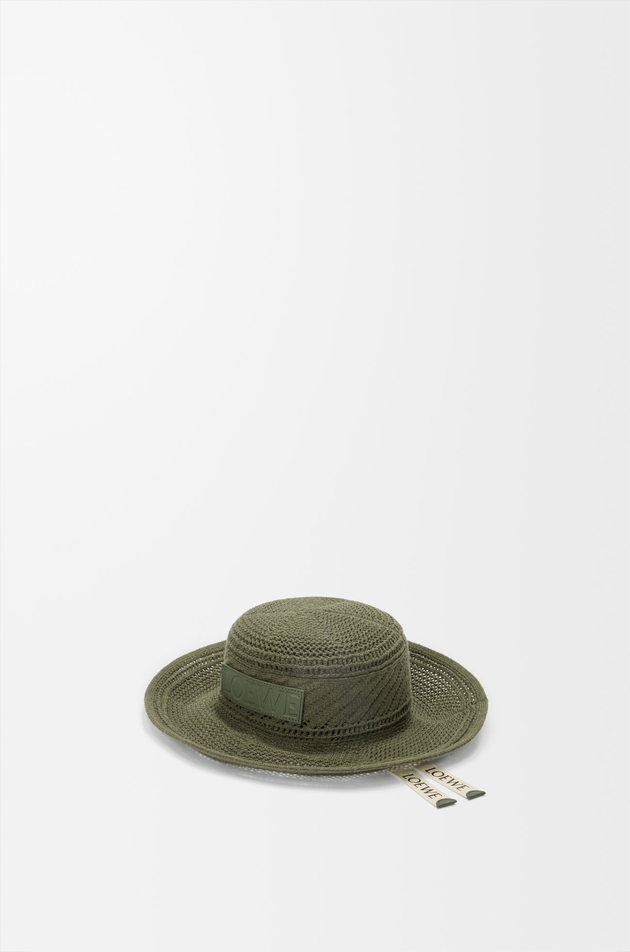 LOEWE フィッシャーマンハット（コットン） ダークカーキ