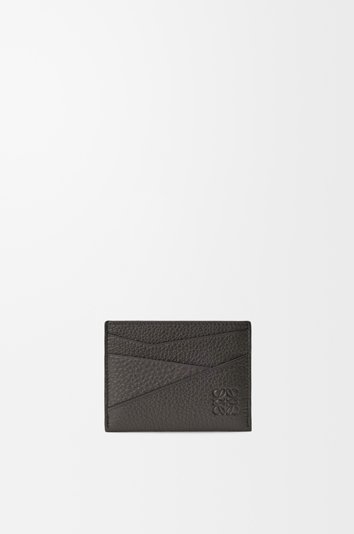 LOEWE パズル プレーン カードホルダー（サプルグレインカーフ） ダークグレー