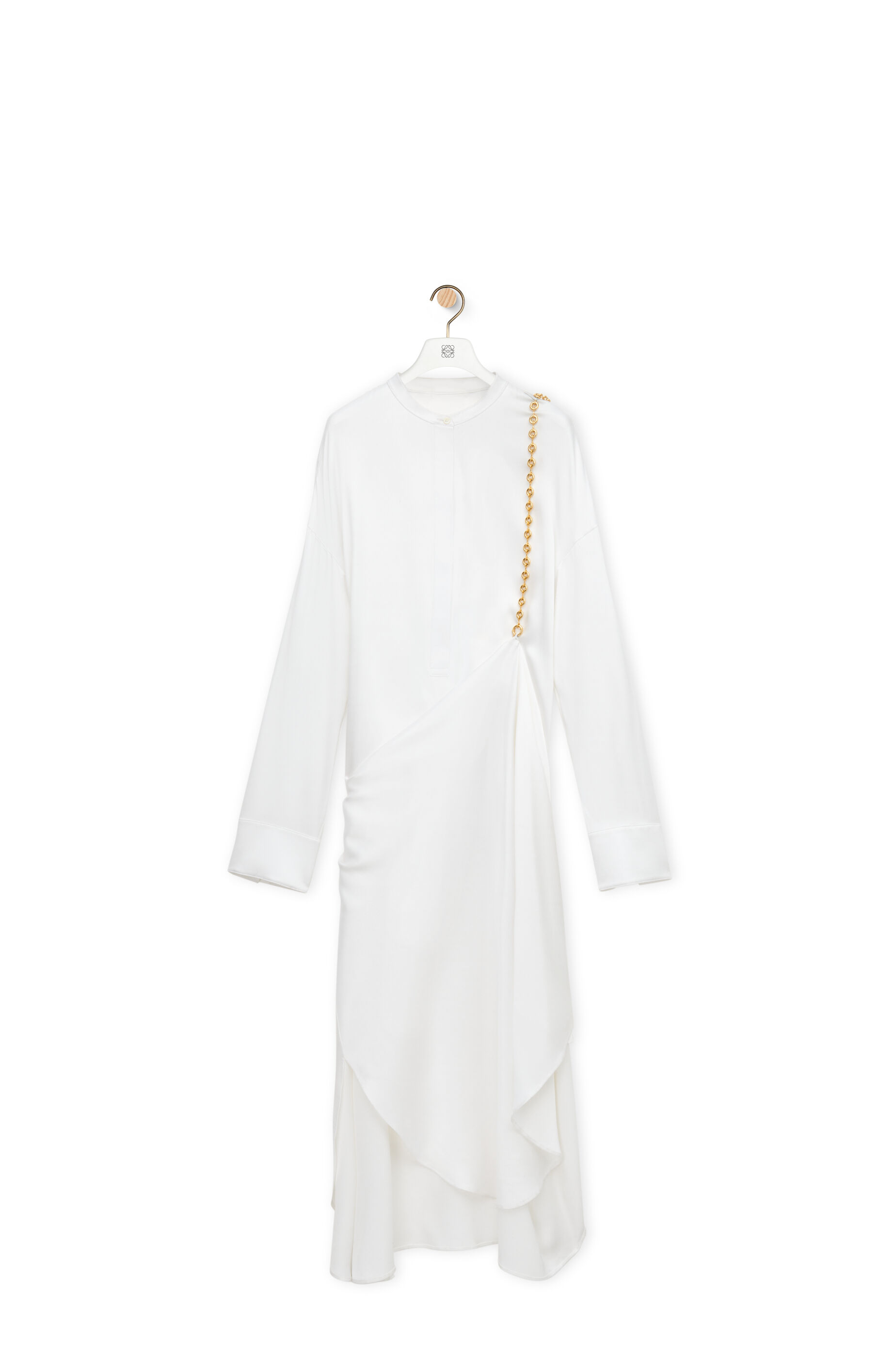 FRANNIE WHITE LINEN SHIRT DRESS | Dissh