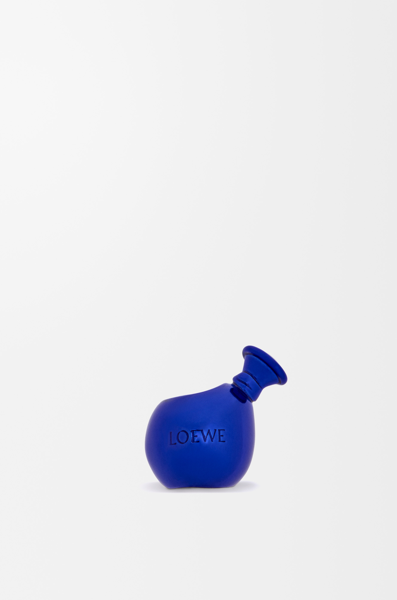 LOEWE Petit charm ballon Bleu Foncé