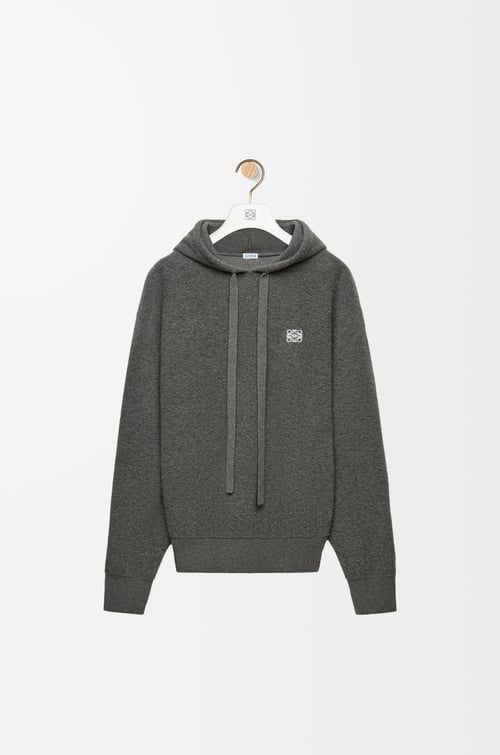 LOEWE Hoodie in wool Grey