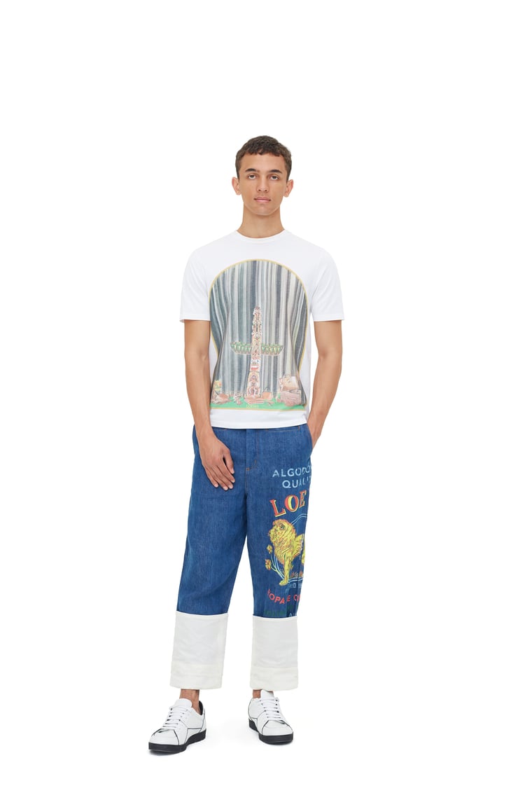 LOEWE Totem T-shirt in cotton White