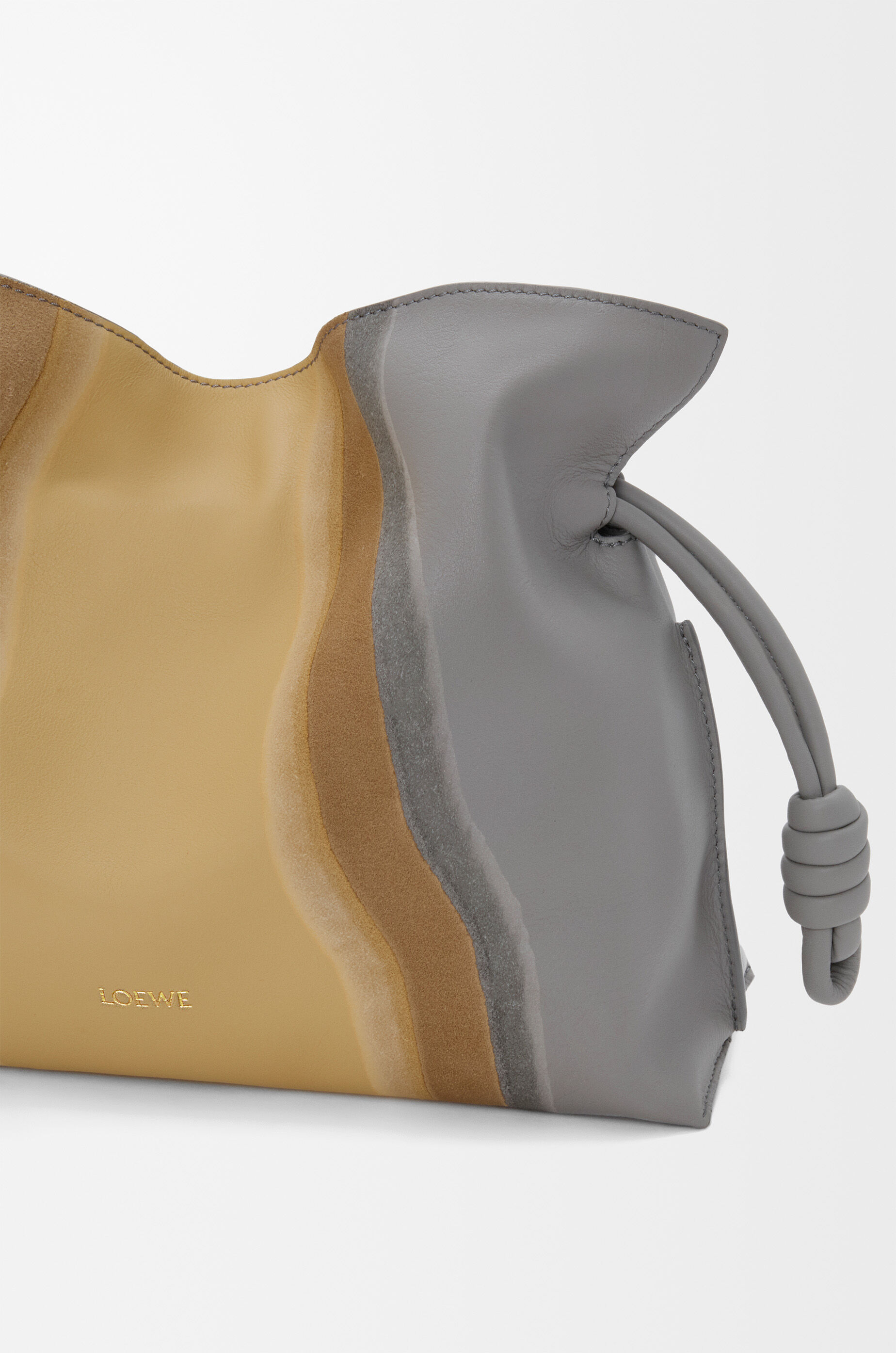 LOEWE (ISHOP様) フラメンコクラッチ ランドスケープ ミディアム（ナパカーフ） グレー