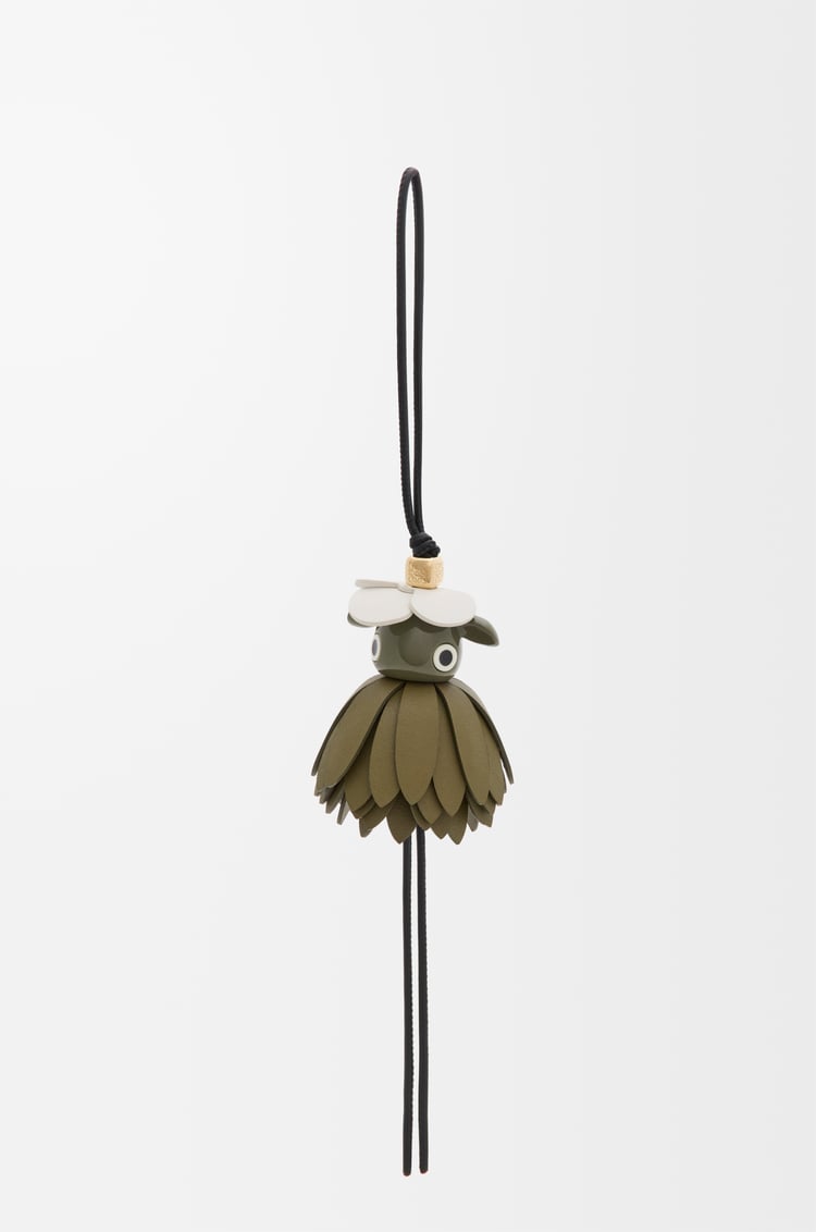 LOEWE Fragaria Puzz charm Black/Green